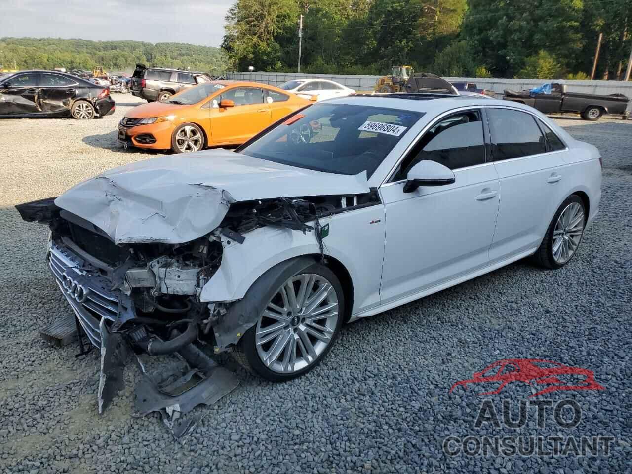 AUDI A4 2017 - WAUENAF46HN019462