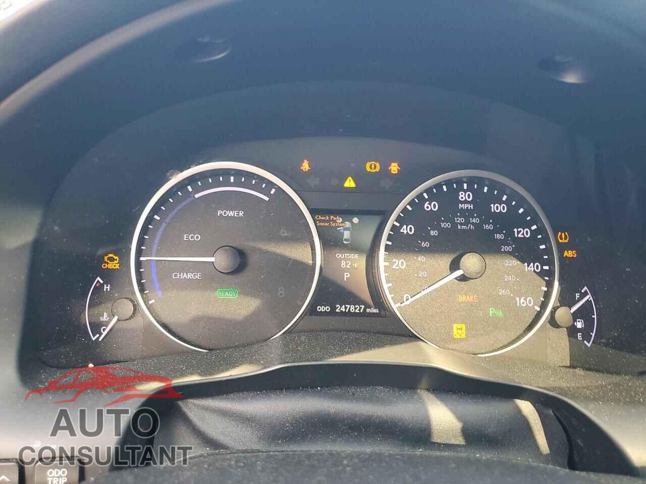 LEXUS ES300 2013 - JTHBW1GG8D2003995