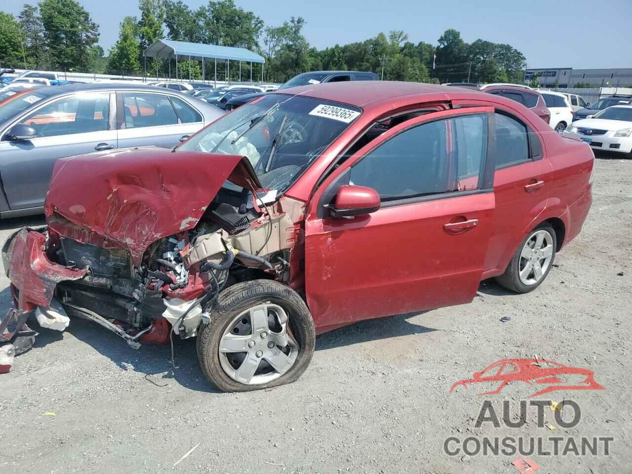 CHEVROLET AVEO 2011 - KL1TG5DE4BB114092