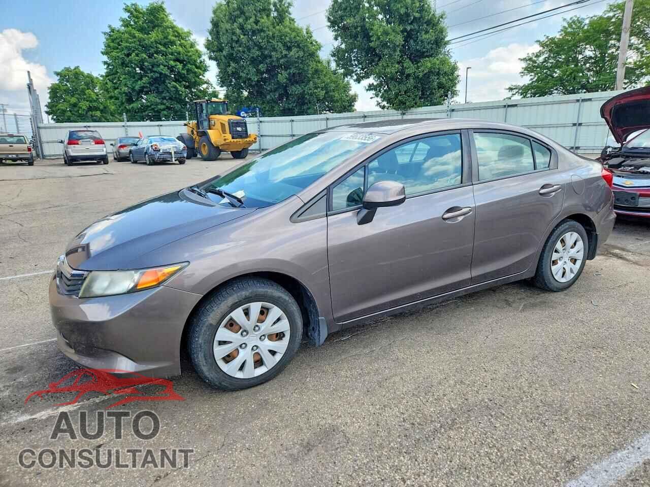HONDA CIVIC 2012 - 19XFB2F57CE052997