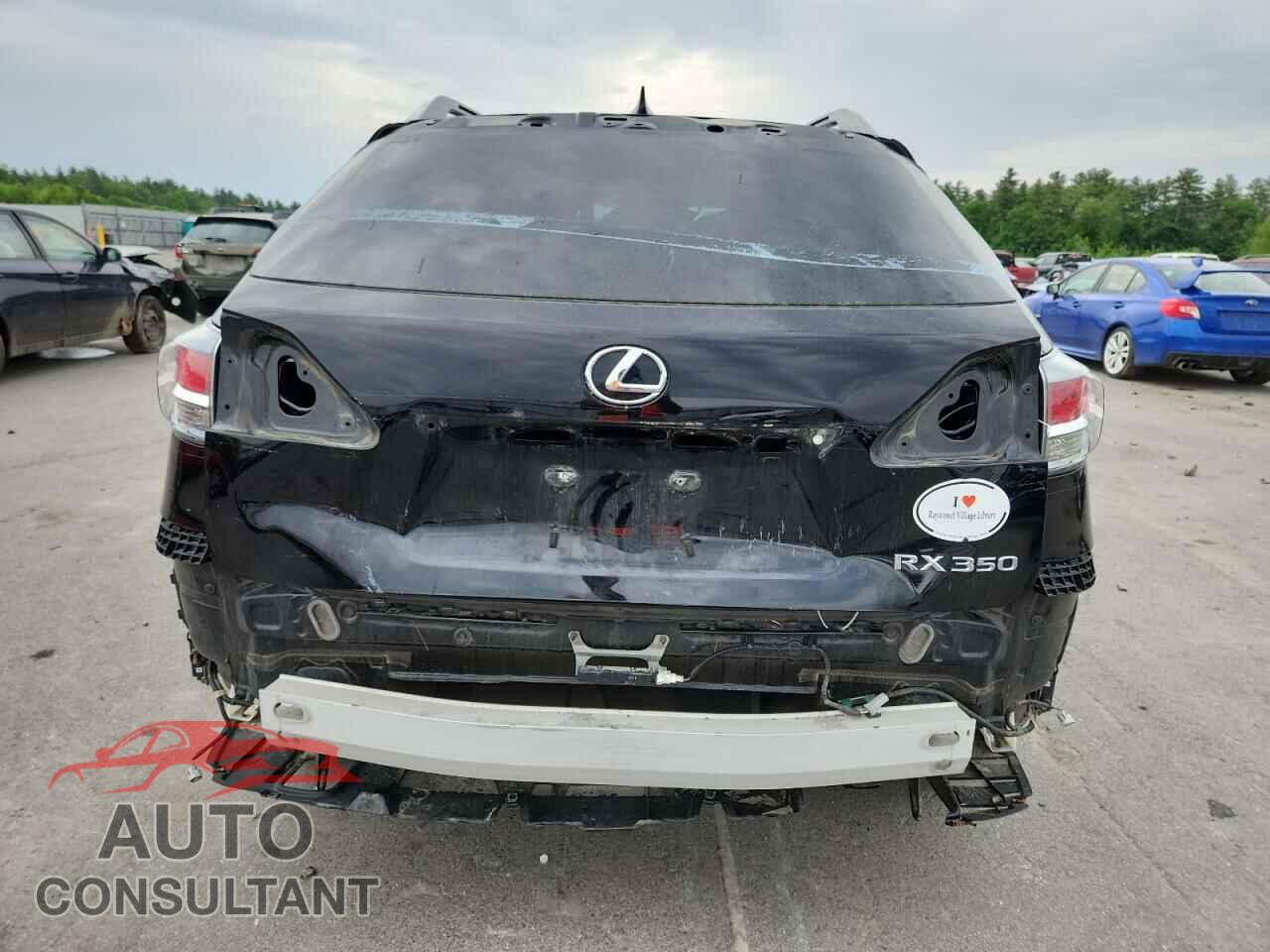 LEXUS RX350 2015 - 2T2BK1BA8FC291596