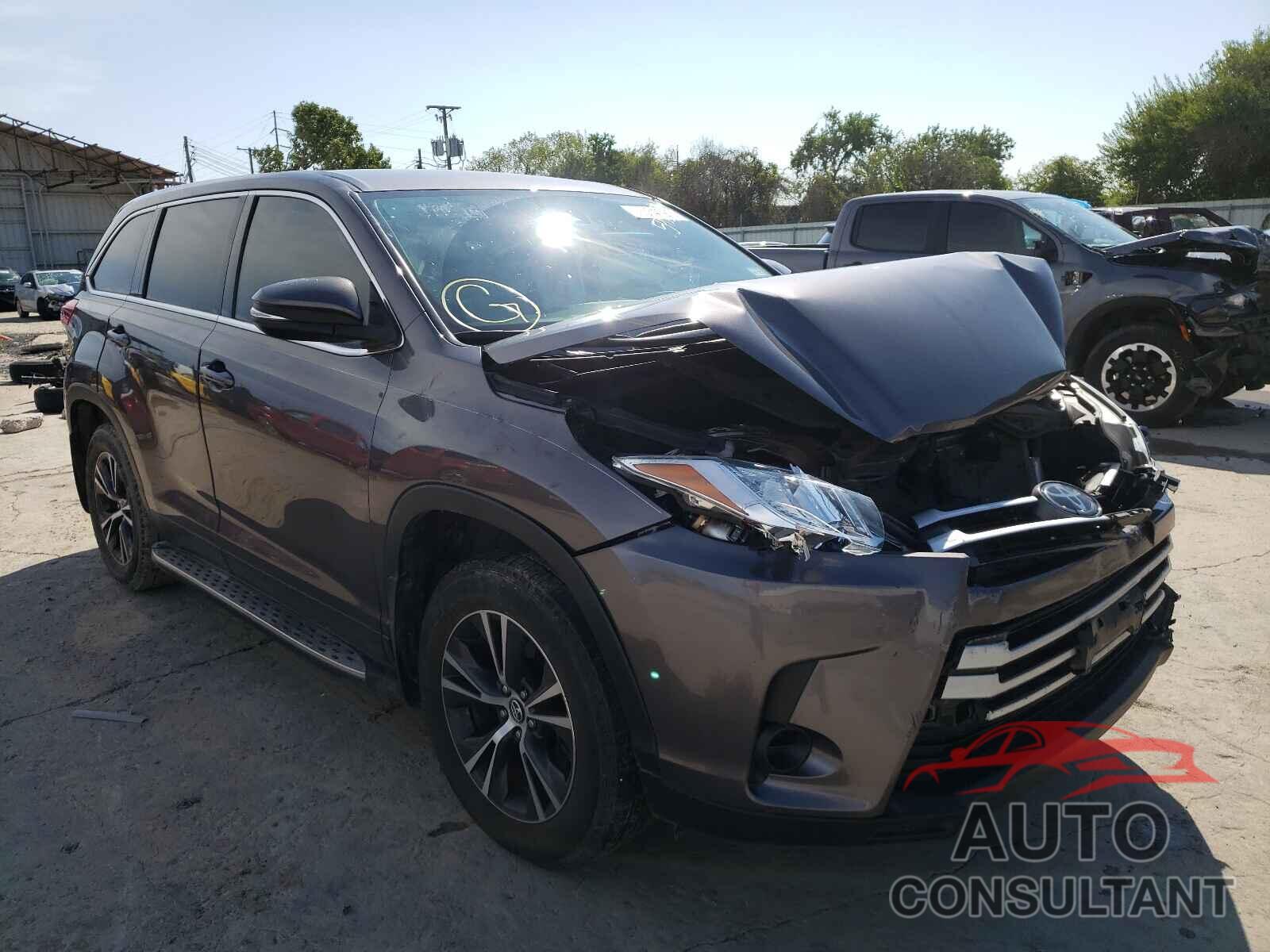 TOYOTA HIGHLANDER 2019 - 5TDZARFH5KS044386
