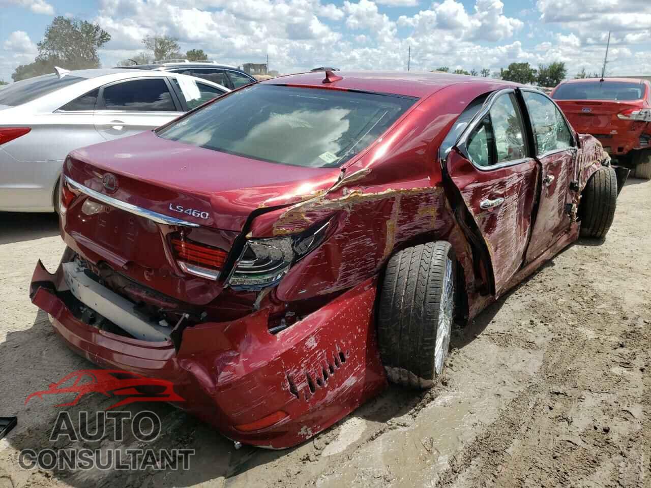 LEXUS LS460 2013 - JTHBL5EF4D5123186