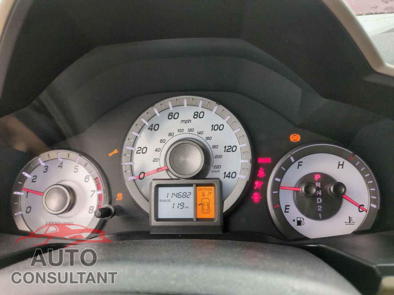 HONDA PILOT 2012 - 5FNYF4H58CB038980