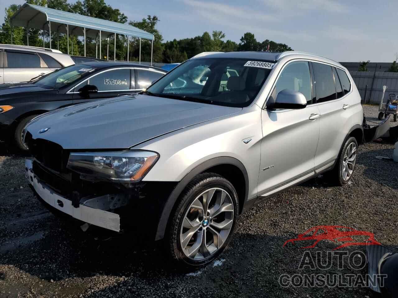 BMW X3 2016 - 5UXWX9C53G0D77645