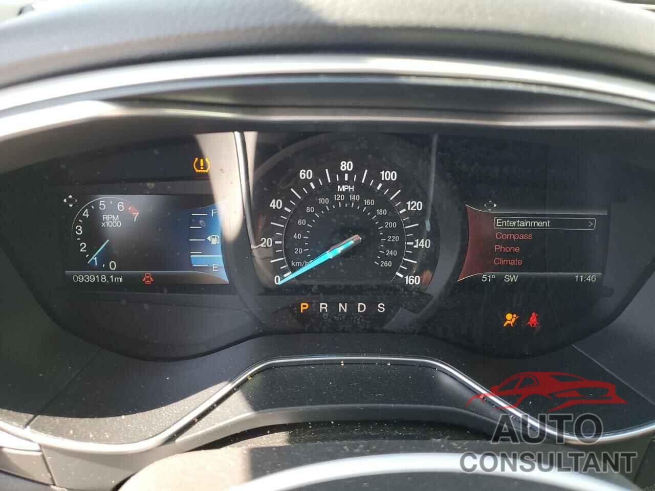 FORD FUSION 2016 - 1FA6P0H72G5110025