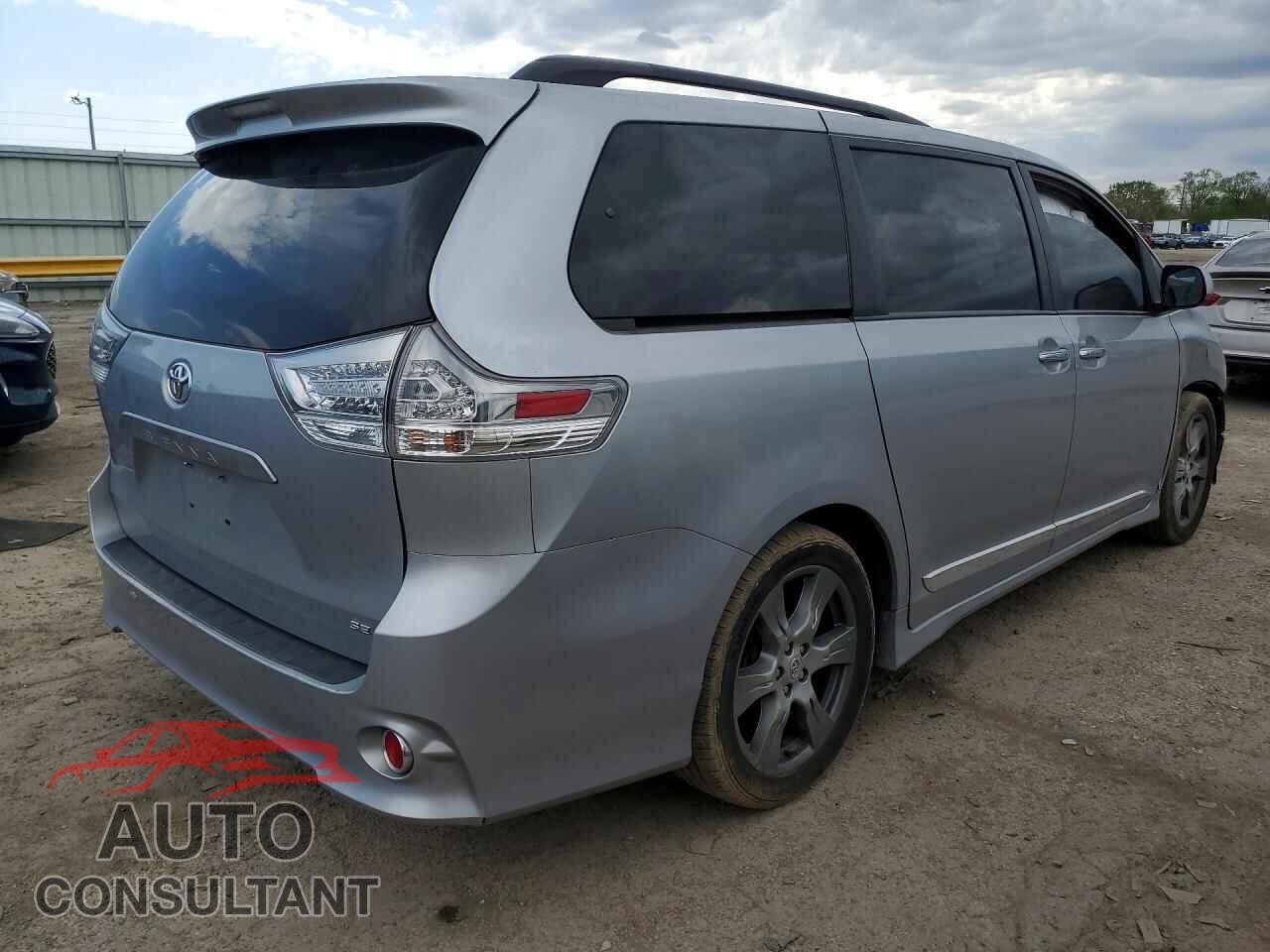 TOYOTA SIENNA 2017 - 5TDXZ3DC7HS802418