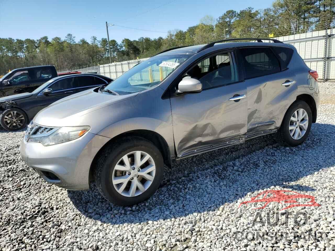 NISSAN MURANO 2012 - JN8AZ1MUXCW102490