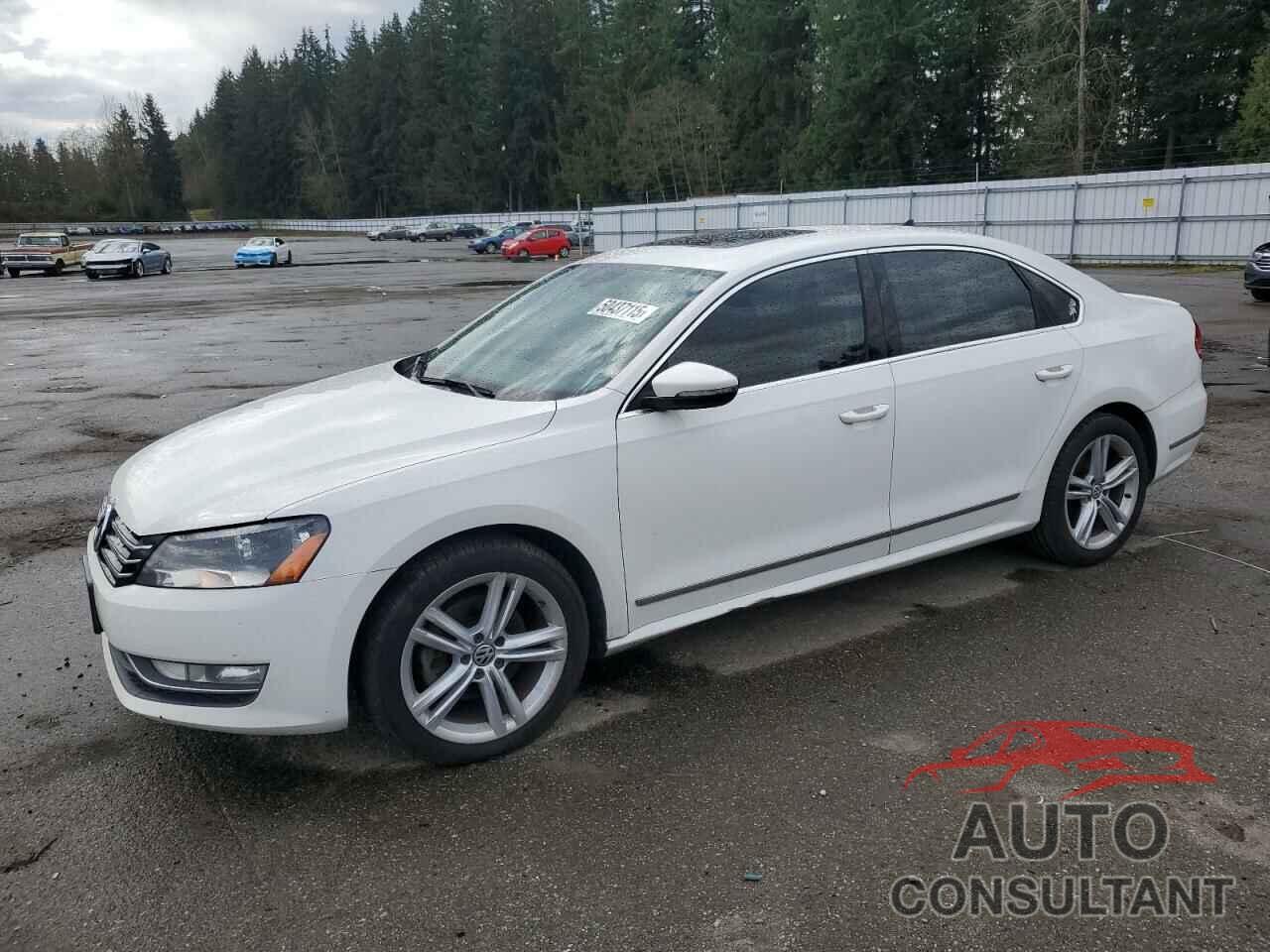VOLKSWAGEN PASSAT 2012 - 1VWBN7A34CC061668