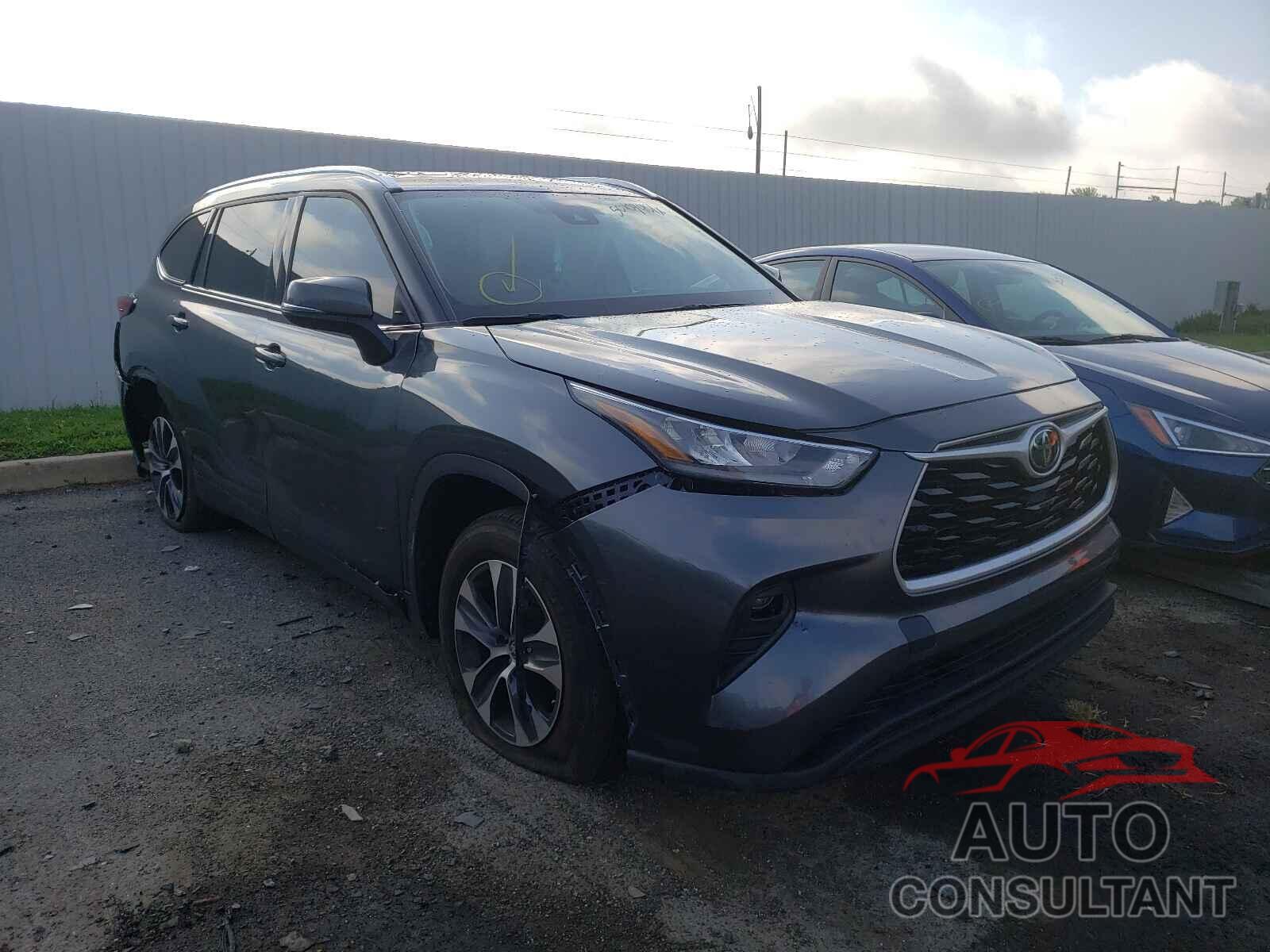 TOYOTA HIGHLANDER 2020 - 5TDGZRAH5LS011316