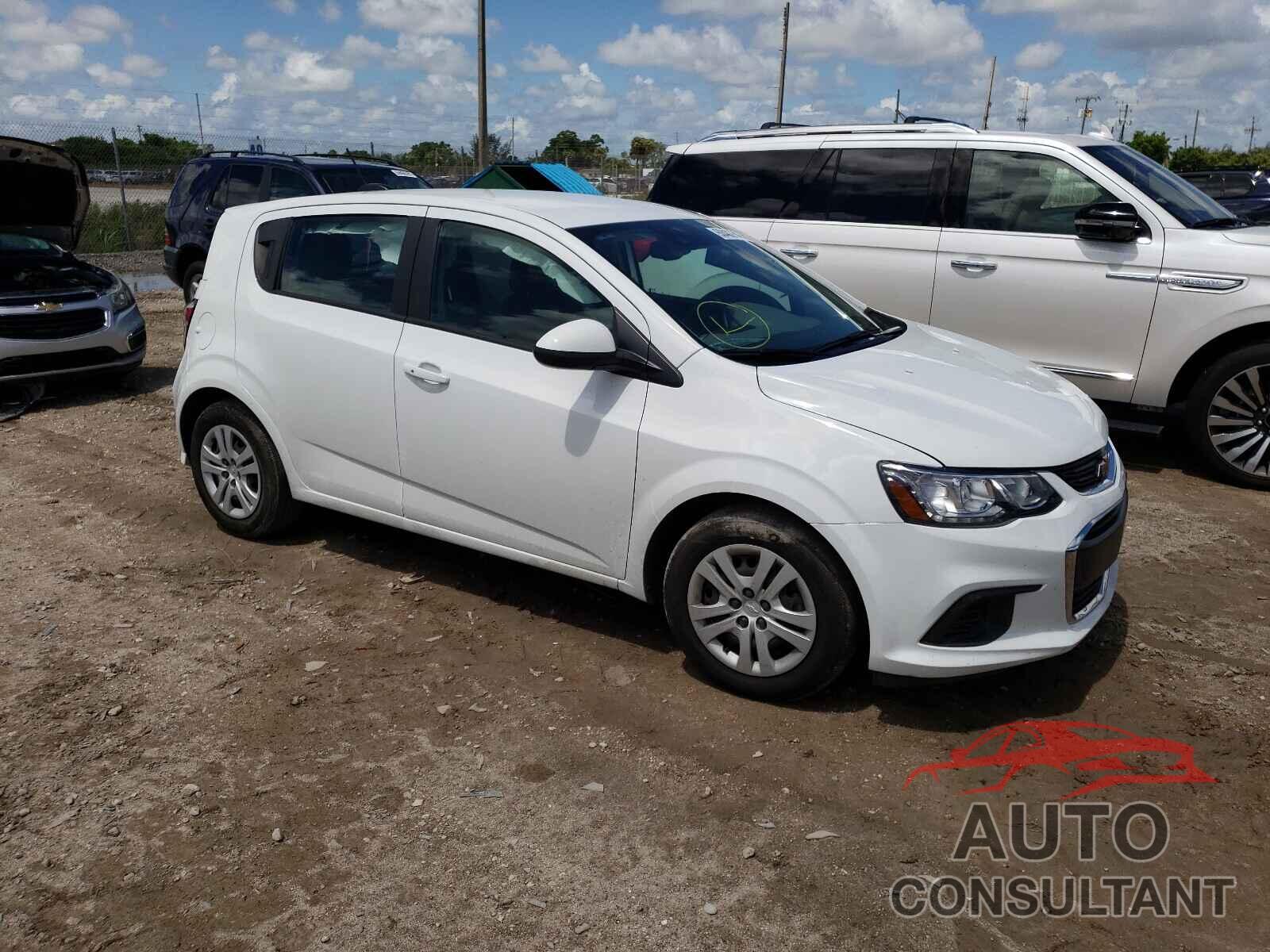 CHEVROLET SONIC 2020 - 1G1JG6SB1L4116900