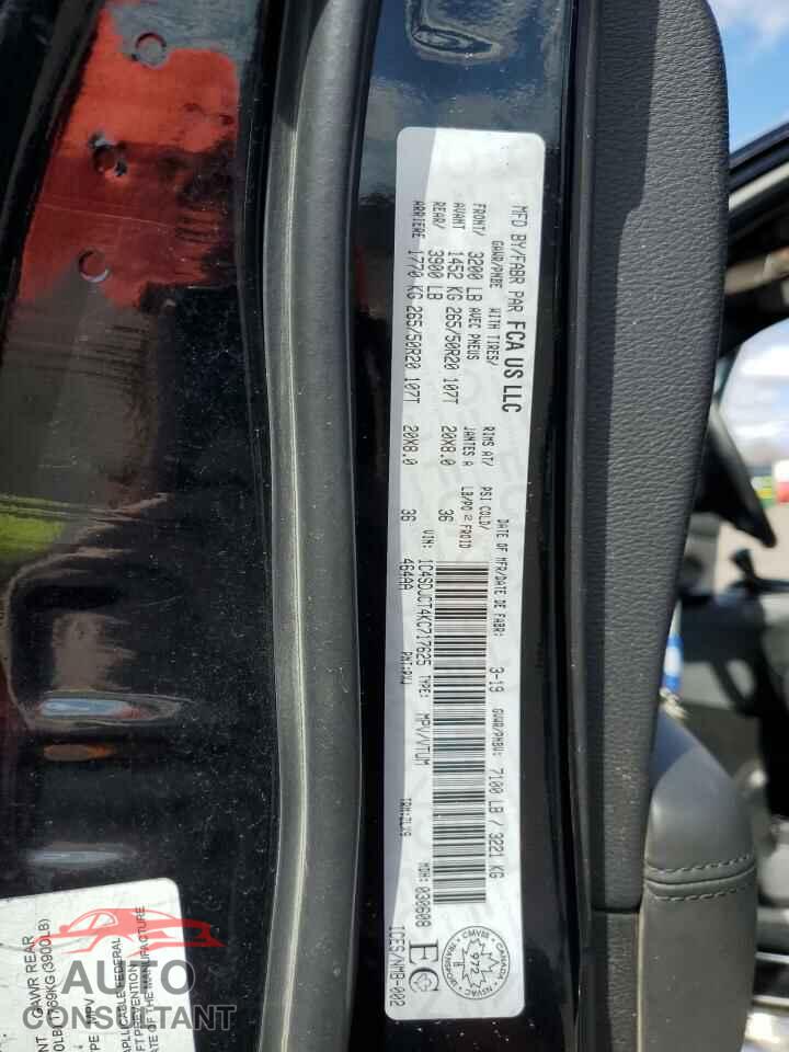DODGE DURANGO 2019 - 1C4SDJCT4KC717625