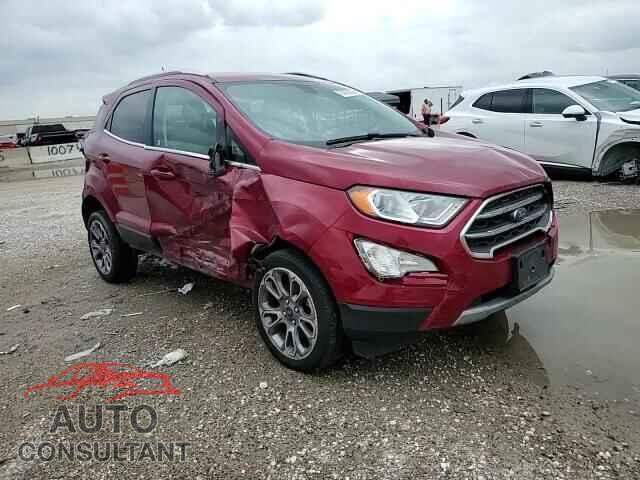 FORD ECOSPORT 2019 - MAJ6S3KL5KC301092