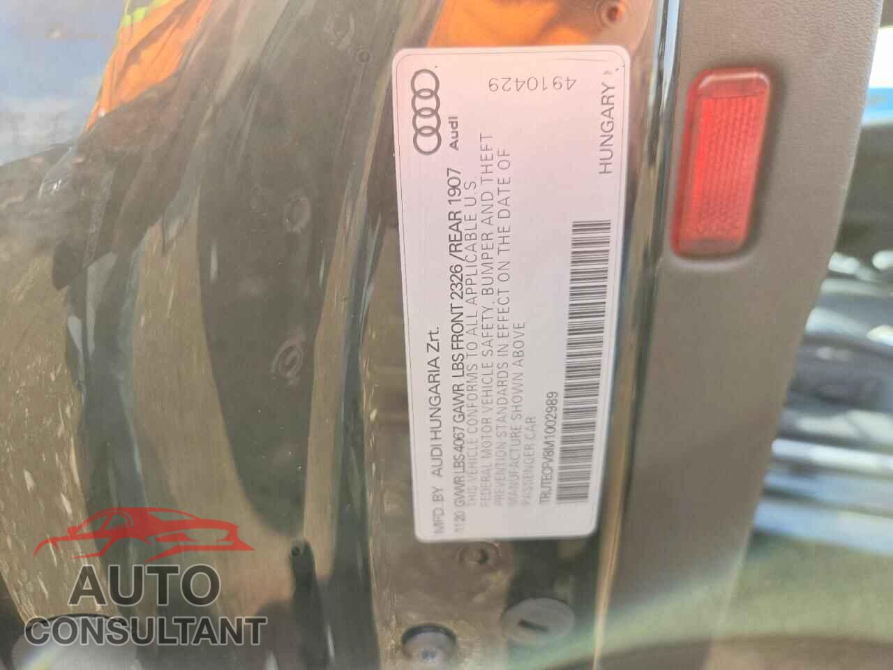 AUDI TT 2021 - TRUTECFV8M1002989