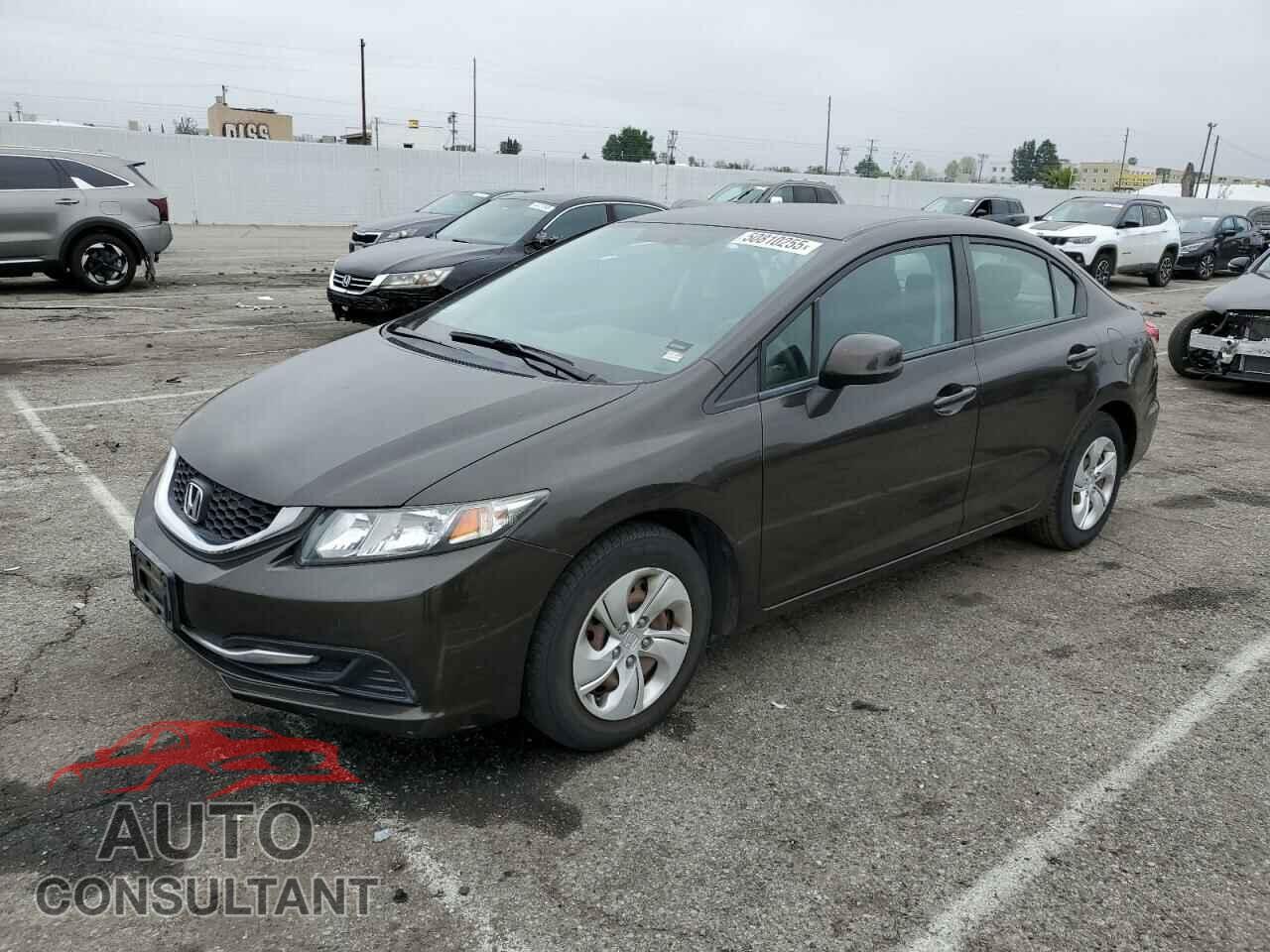 HONDA CIVIC 2013 - 2HGFB2F56DH524596