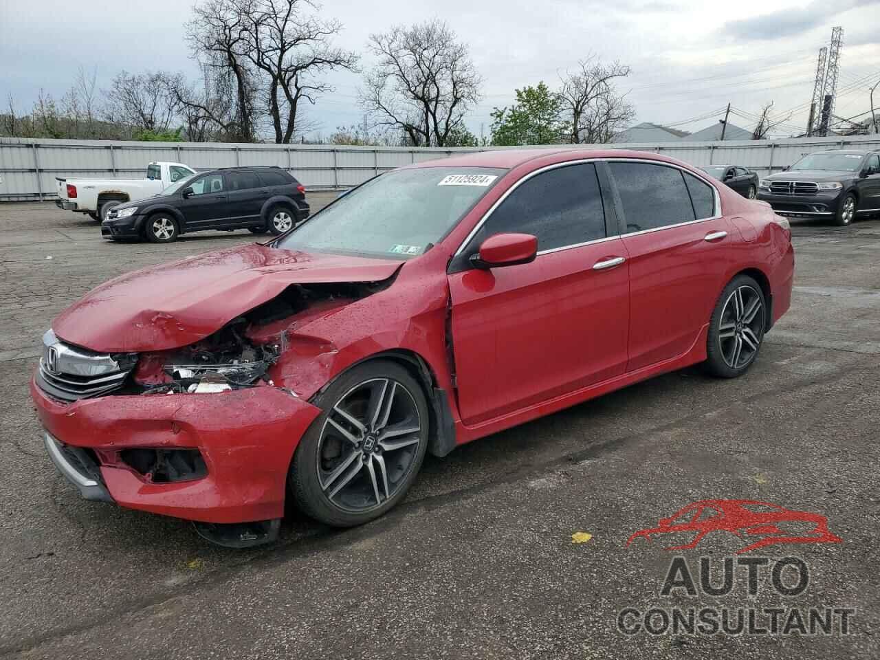 HONDA ACCORD 2017 - 1HGCR2F16HA297927