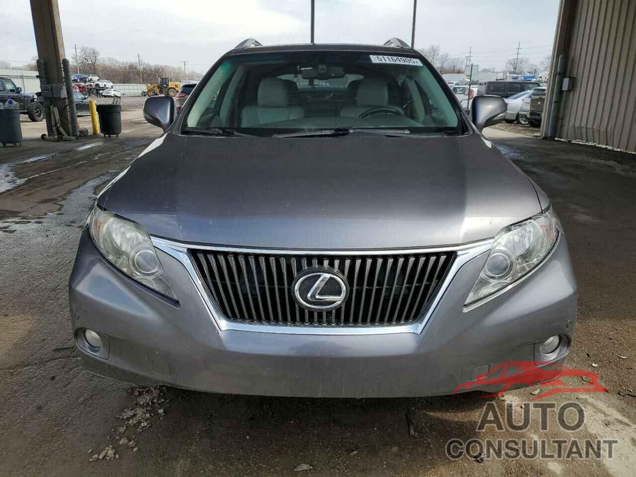 LEXUS RX350 2012 - 2T2BK1BA7CC136193