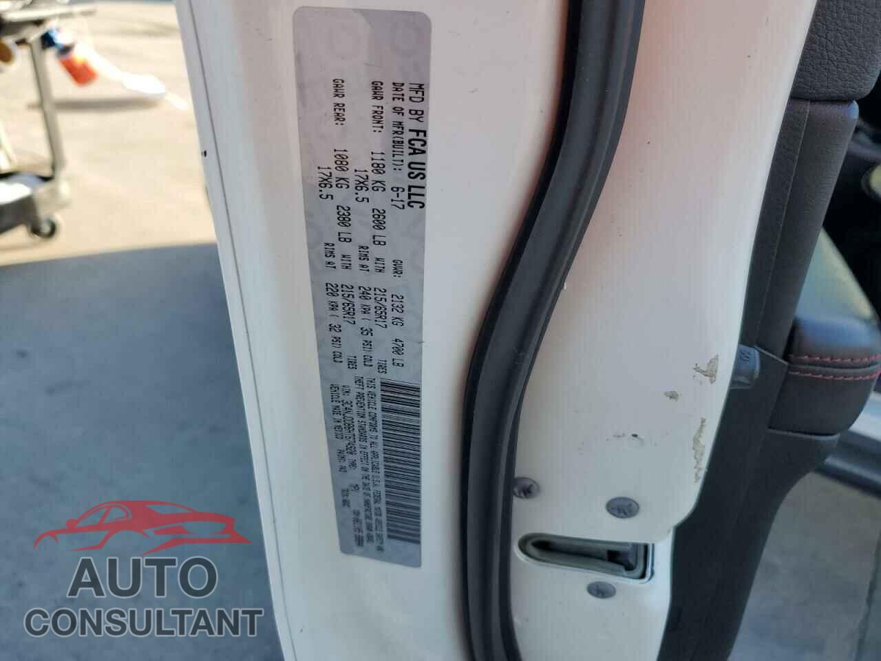 JEEP COMPASS 2017 - 3C4NJDDB6HT674920