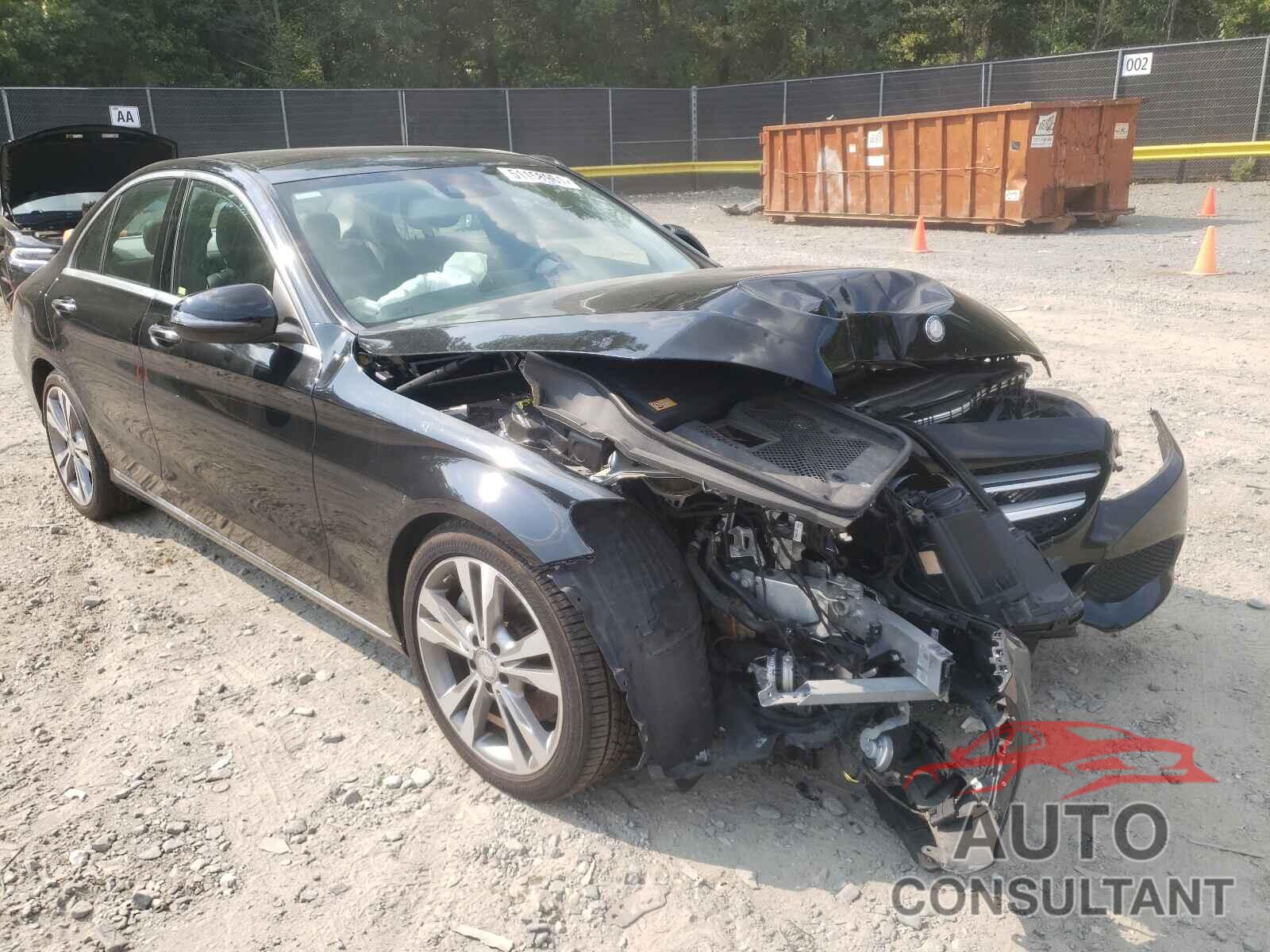 MERCEDES-BENZ C-CLASS 2016 - WDDWF4JB7GR136685