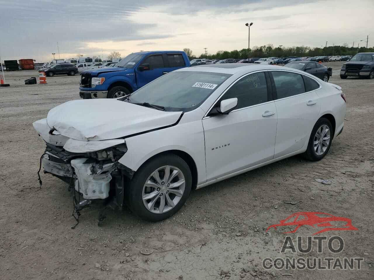 CHEVROLET MALIBU 2020 - 1G1ZD5ST4LF018611