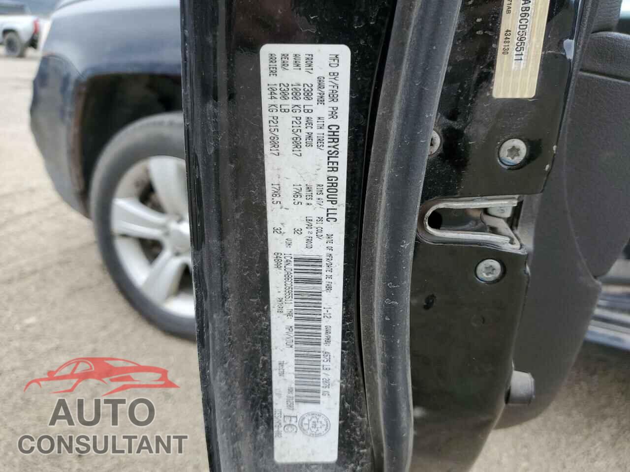 JEEP COMPASS 2012 - 1C4NJDAB6CD595511