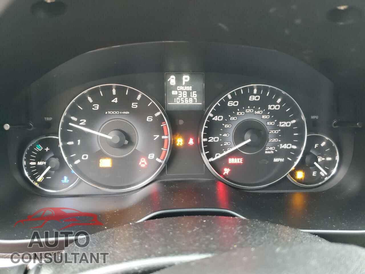 SUBARU OUTBACK 2011 - 4S4BRBCC4B3401595
