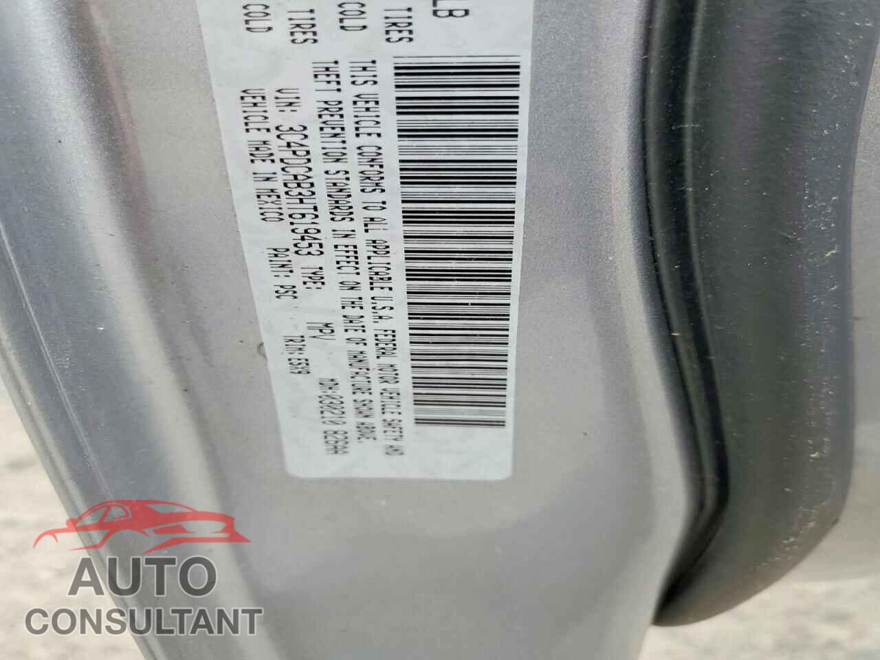 DODGE JOURNEY 2017 - 3C4PDCAB3HT619453