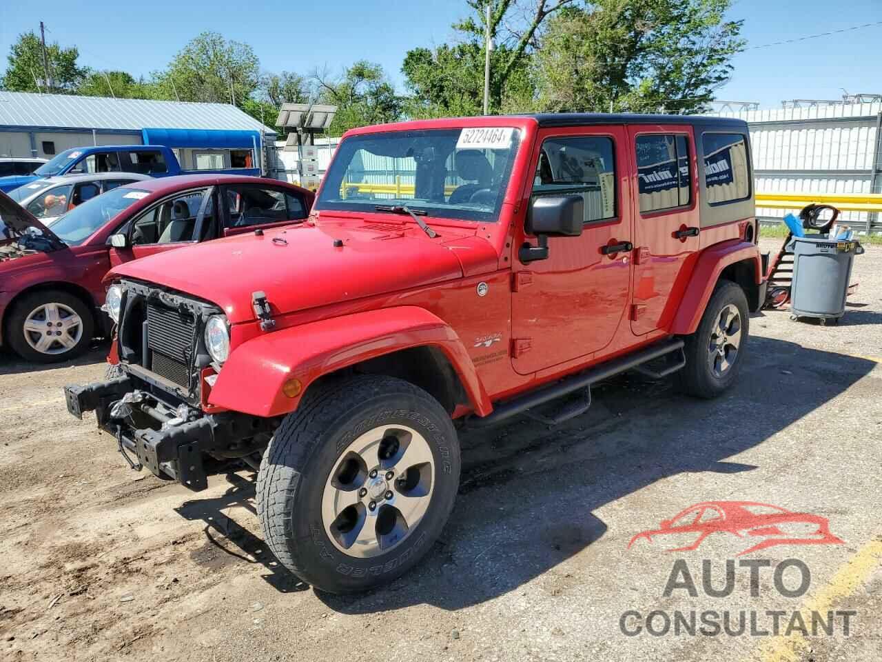 JEEP WRANGLER 2017 - 1C4BJWEG8HL618661