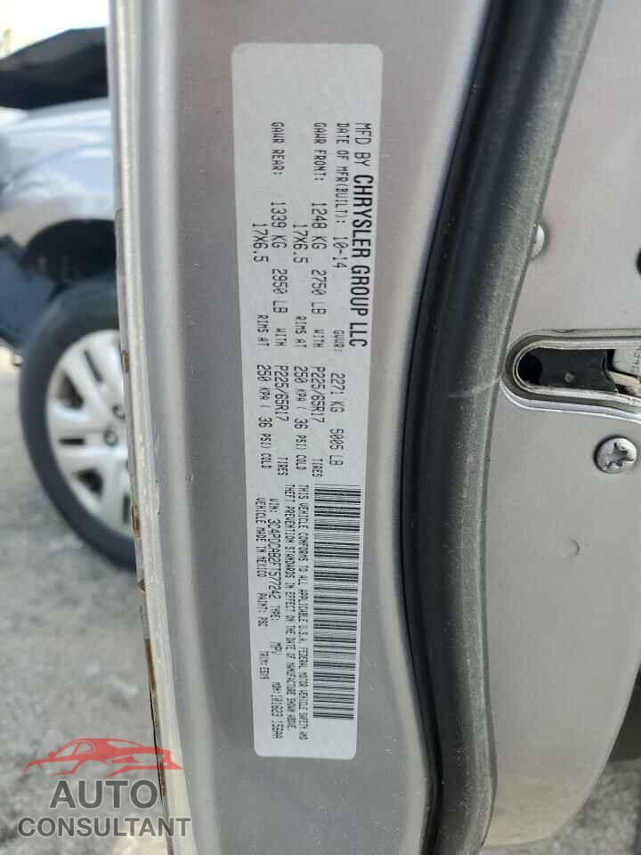 DODGE JOURNEY 2015 - 3C4PDCAB2FT577242