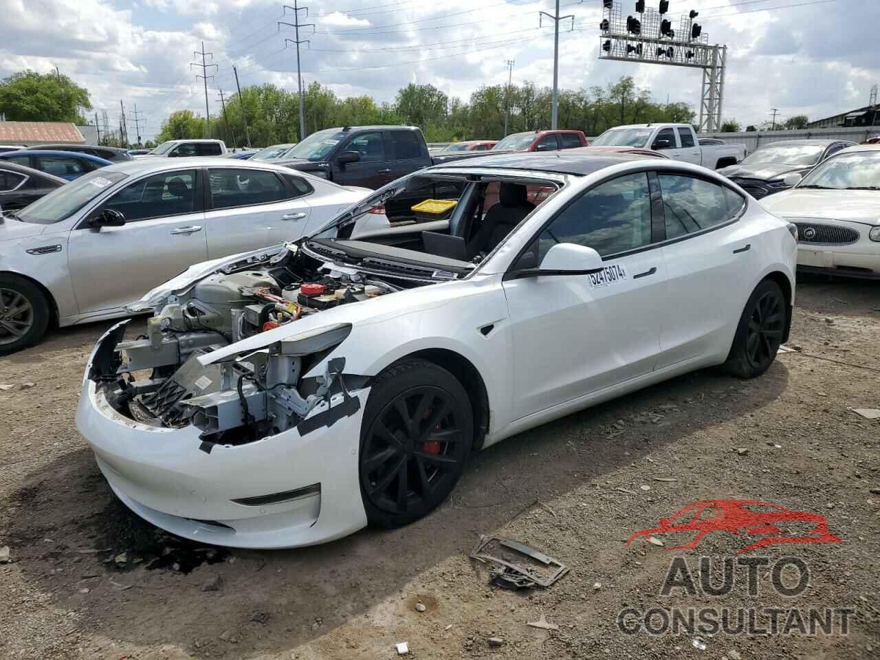 TESLA MODEL 3 2021 - 5YJ3E1EB9MF060929