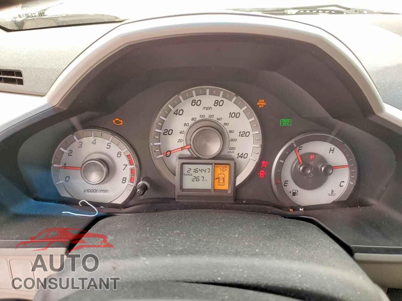 HONDA PILOT 2012 - 5FNYF4H68CB035599