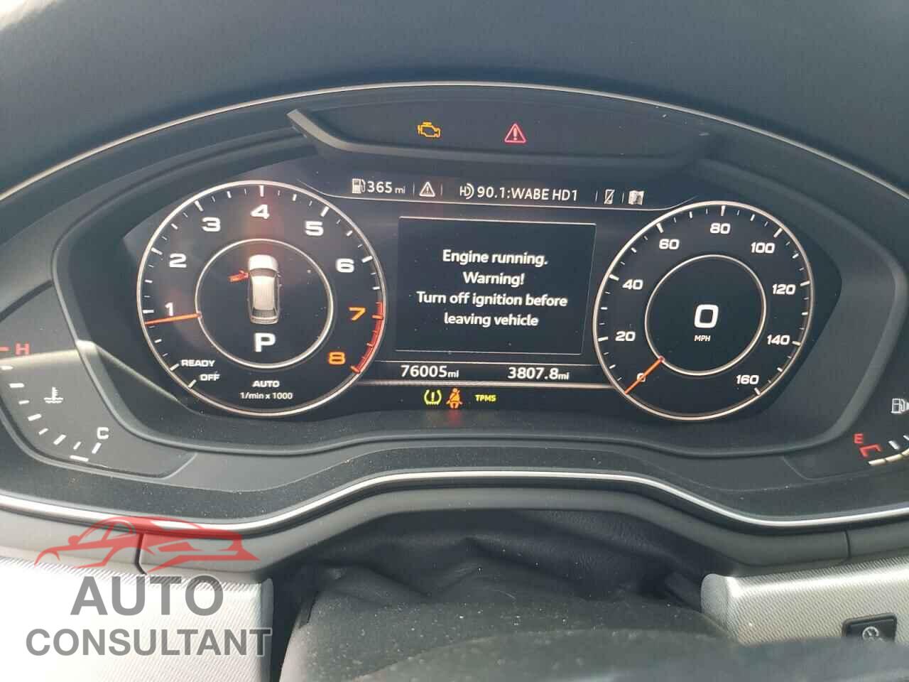 AUDI A4 2017 - WA18NAF45HA041437