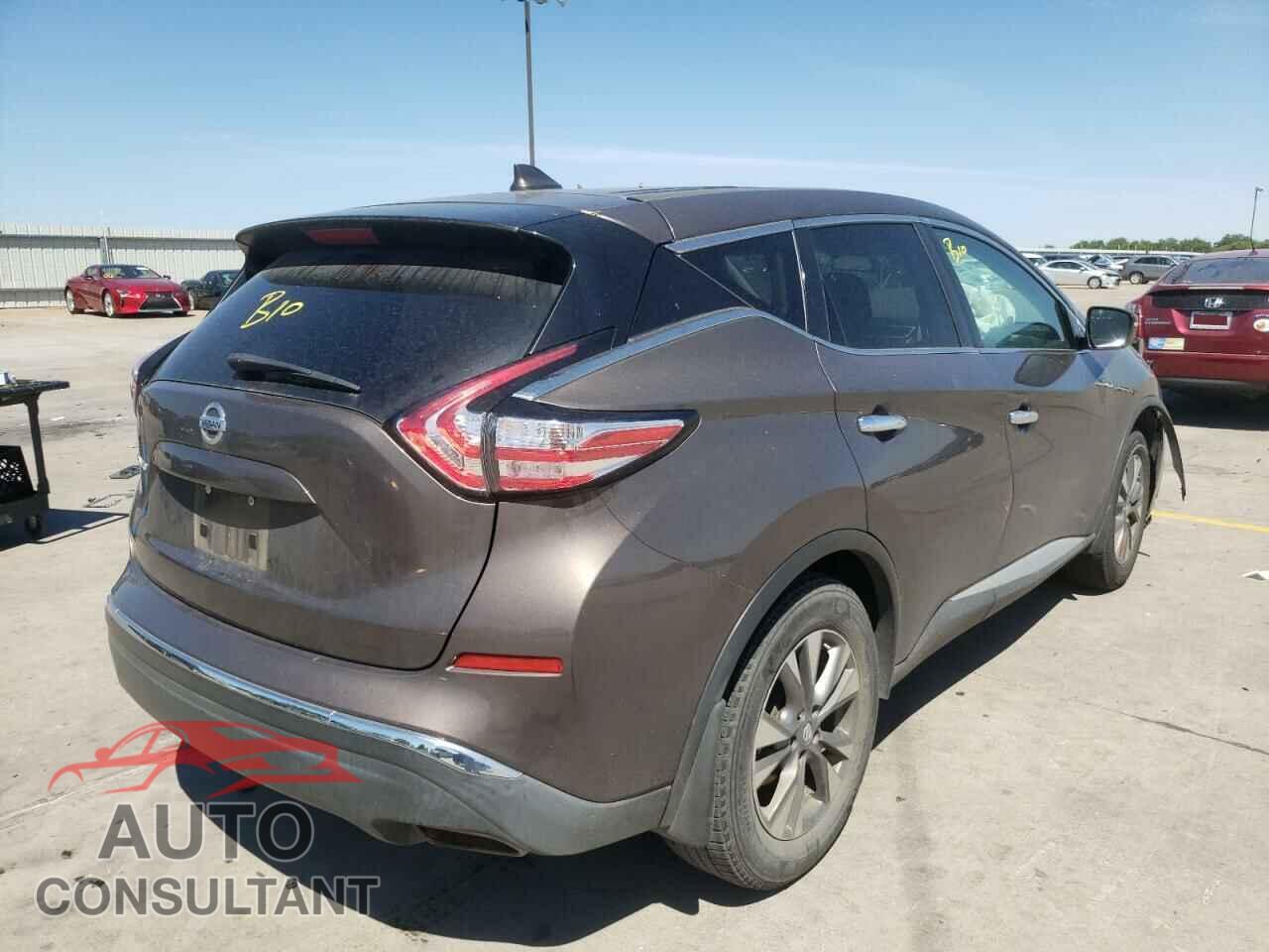 NISSAN MURANO 2016 - 5N1AZ2MG8GN166370