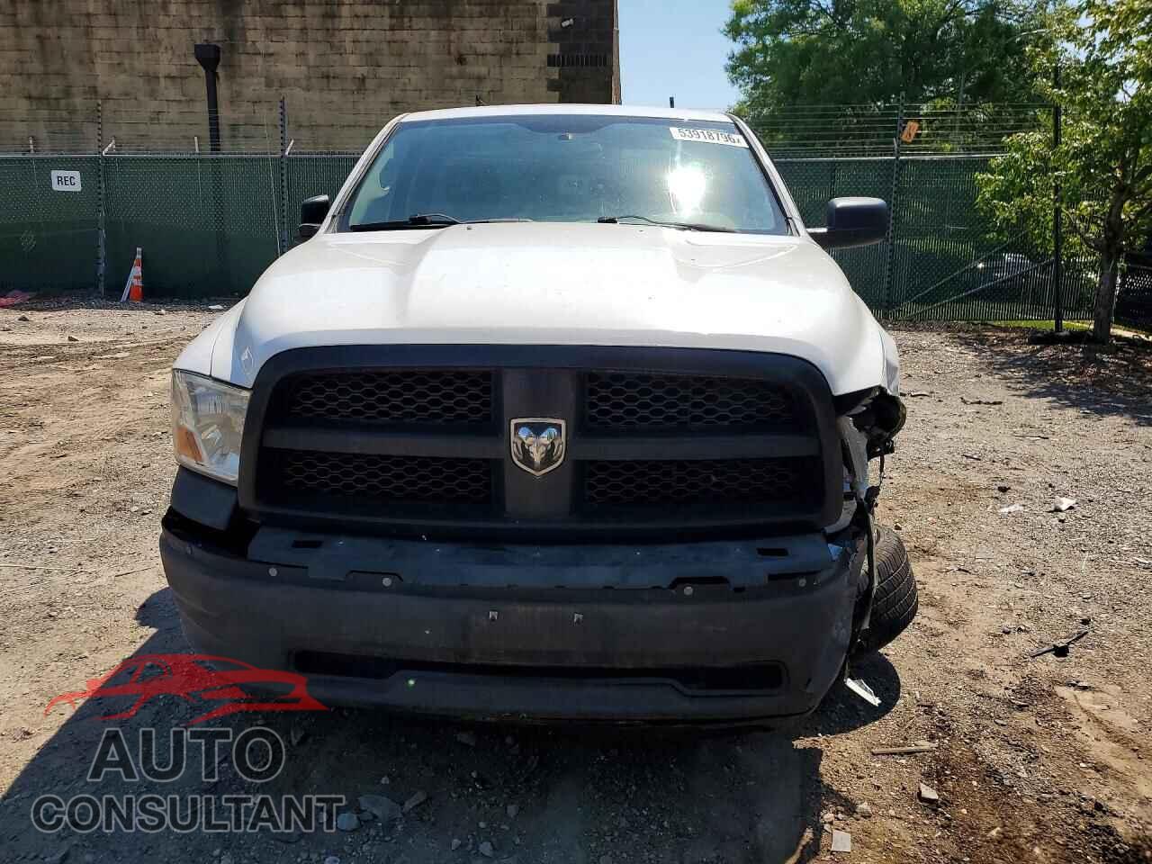 DODGE RAM 1500 2012 - 3C6JD6DP0CG250980