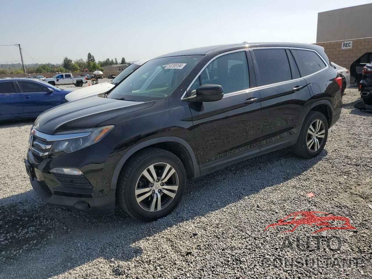 HONDA PILOT 2017 - 5FNYF6H74HB048376