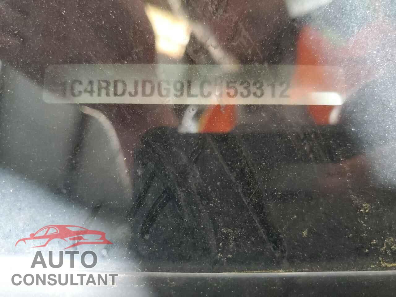 DODGE DURANGO 2020 - 1C4RDJDG9LC153312