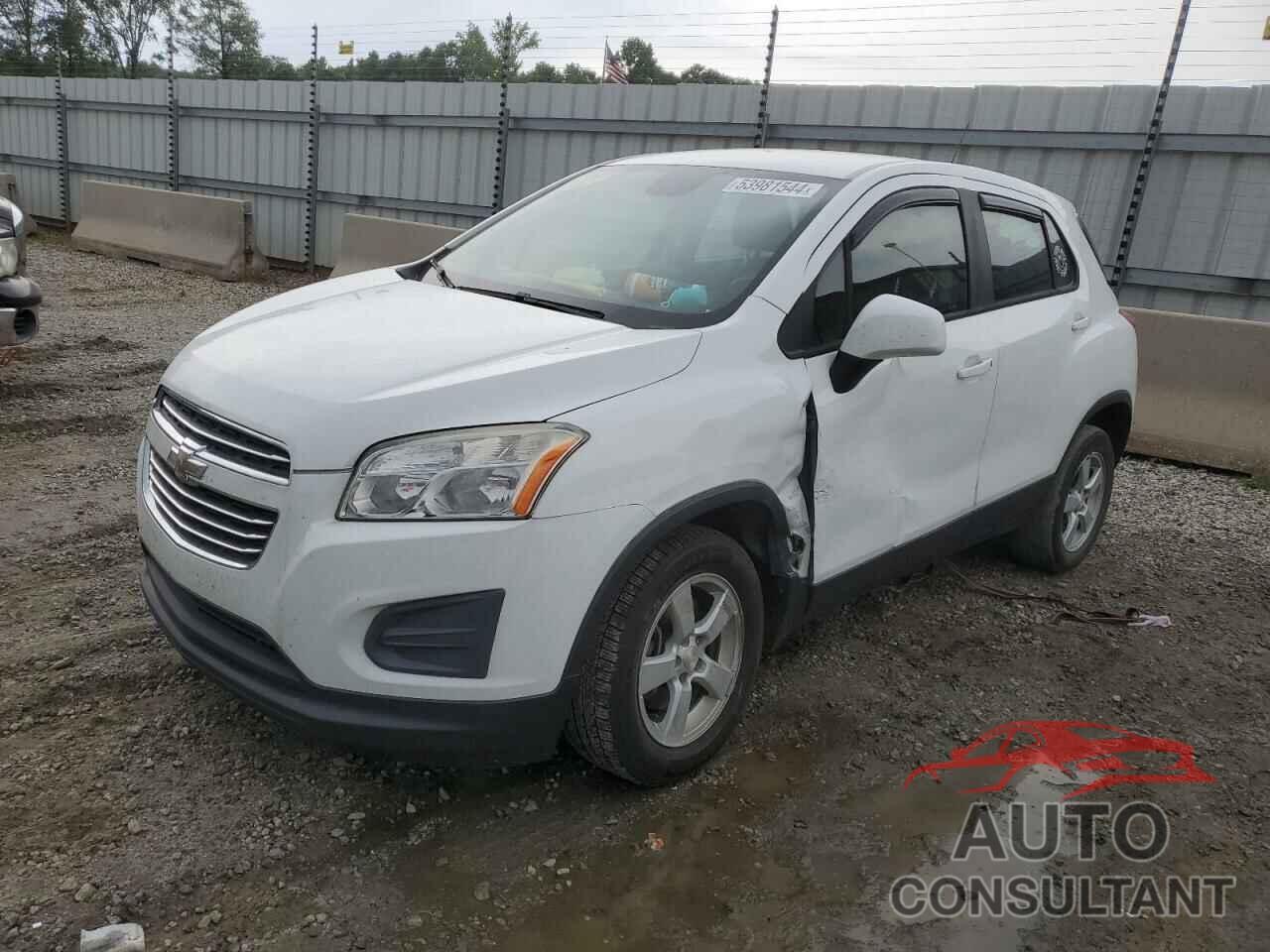 CHEVROLET TRAX 2016 - KL7CJNSB2GB613030