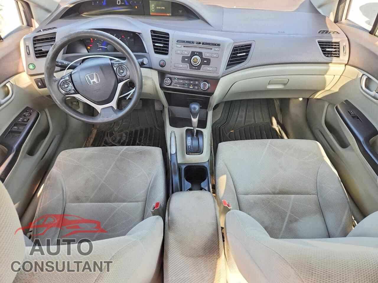 HONDA CIVIC 2012 - 19XFB2F5XCE085816