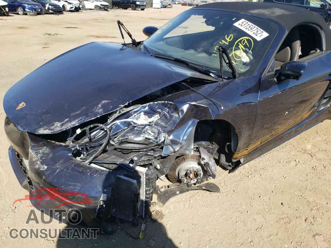 PORSCHE BOXSTER 2021 - WP0CA2A82MS210457