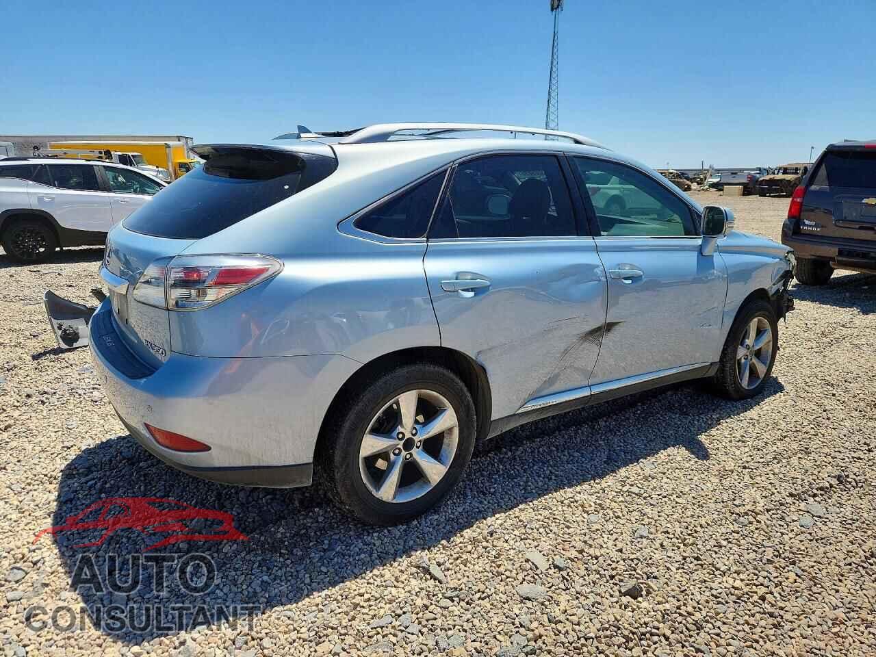 LEXUS RX350 2011 - 2T2BK1BA9BC092504