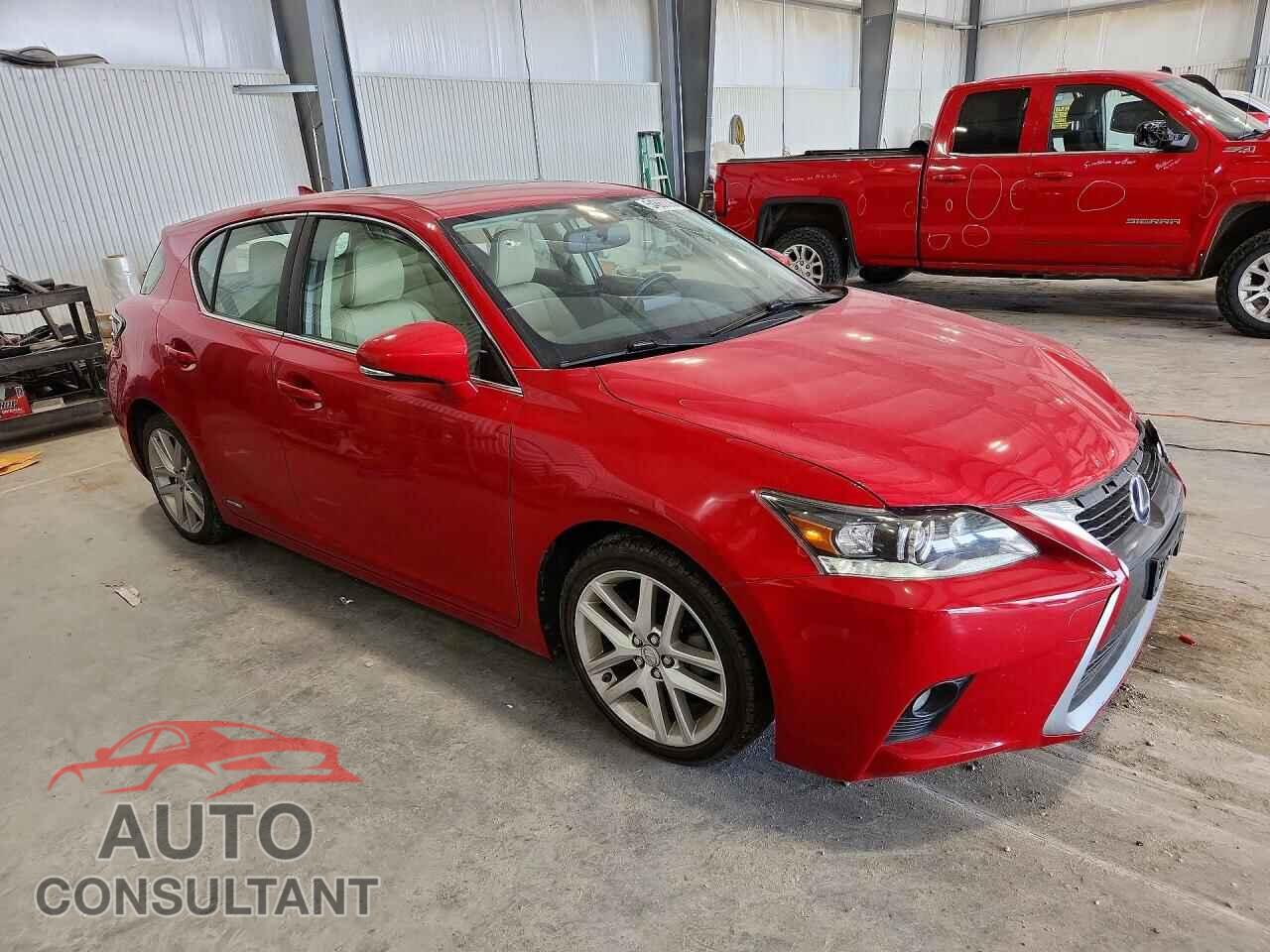 LEXUS CT 200 2014 - JTHKD5BH5E2178543