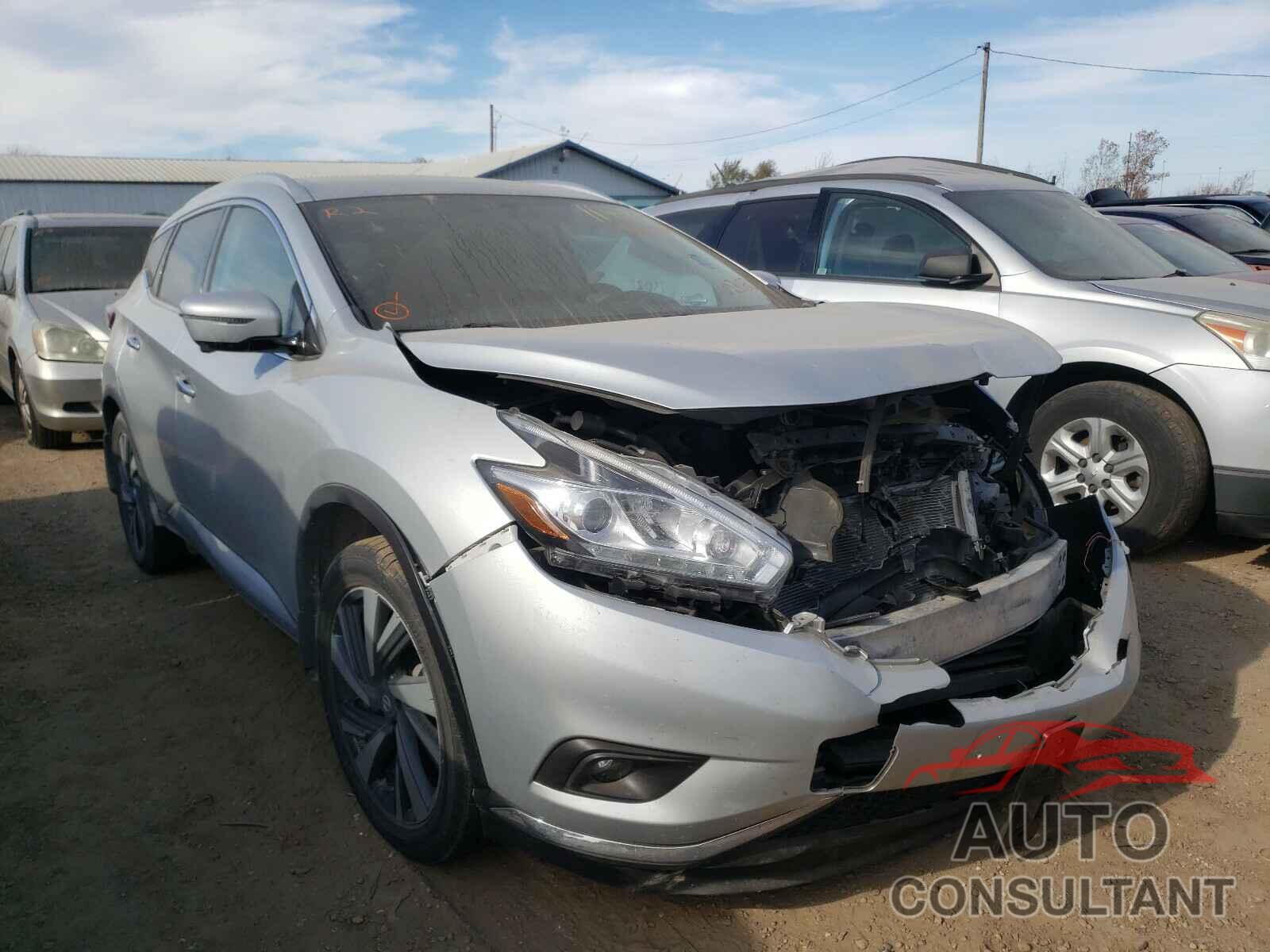 NISSAN MURANO 2017 - 5N1AZ2MH1HN123130