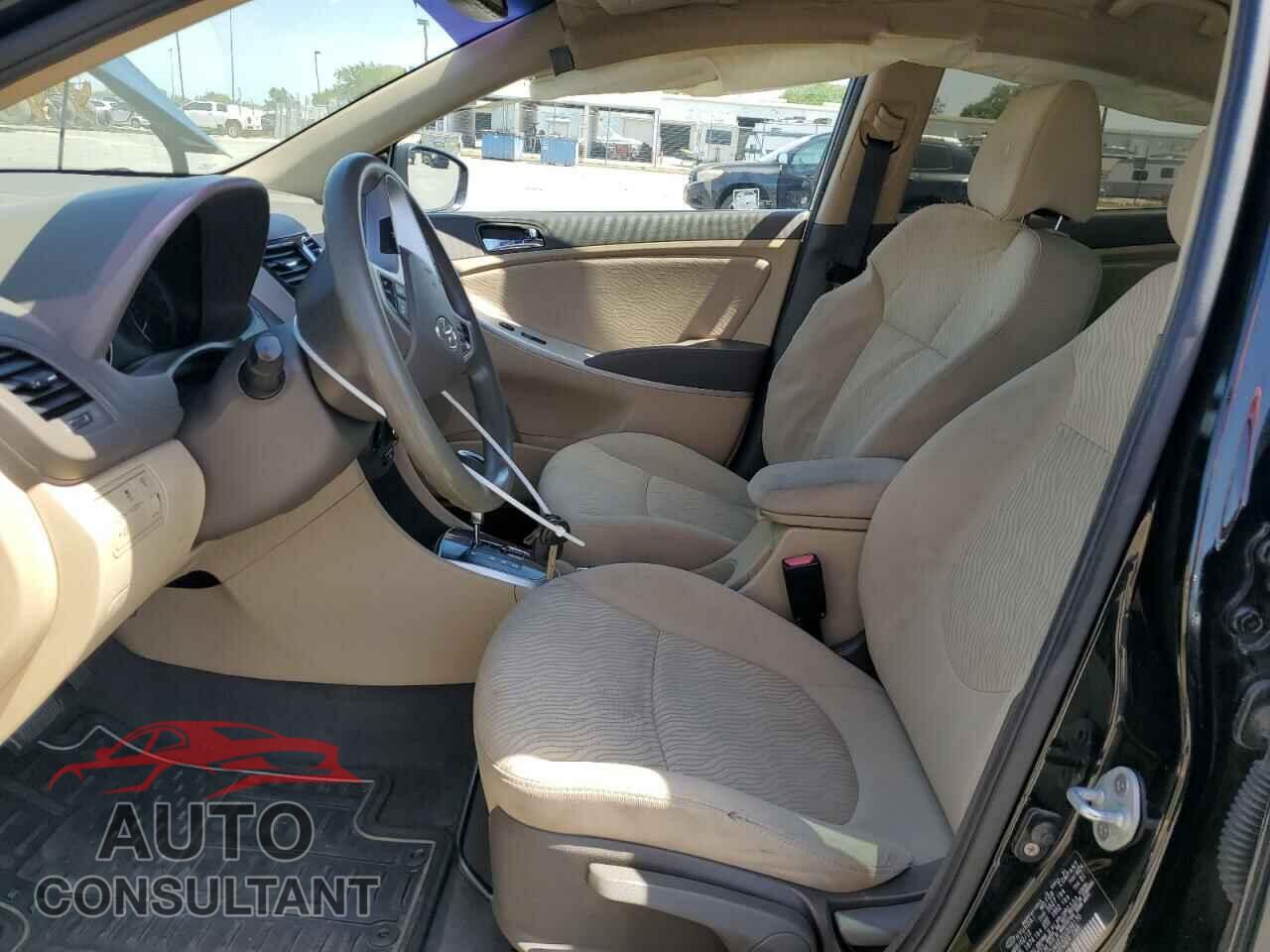 HYUNDAI ACCENT 2012 - KMHCU4AE2CU238170