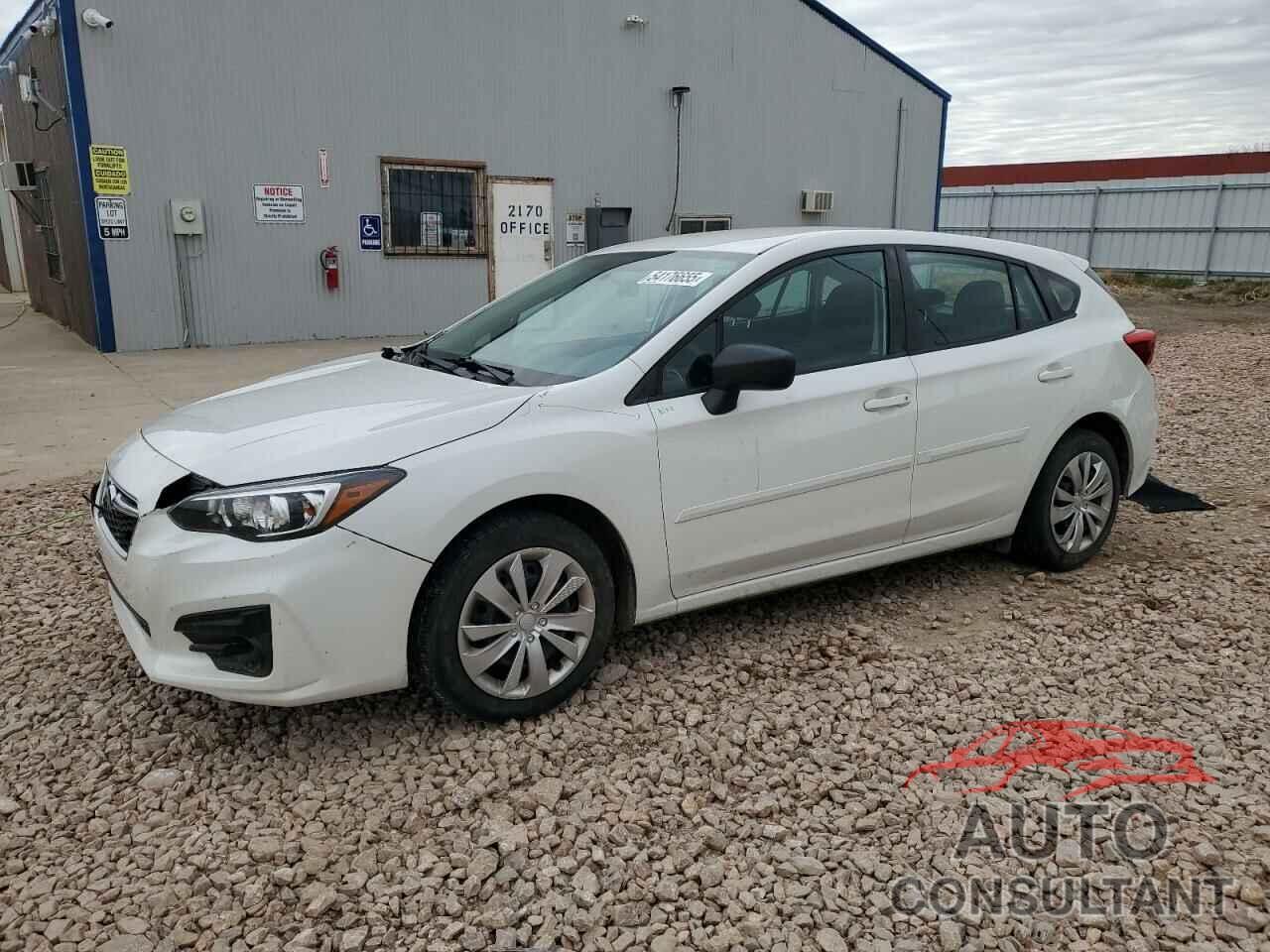 SUBARU IMPREZA 2018 - 4S3GTAA68J3702100