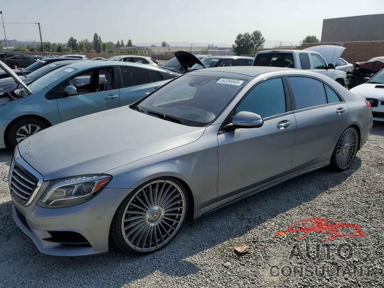 MERCEDES-BENZ S-CLASS 2015 - WDDUG8CB1FA083469