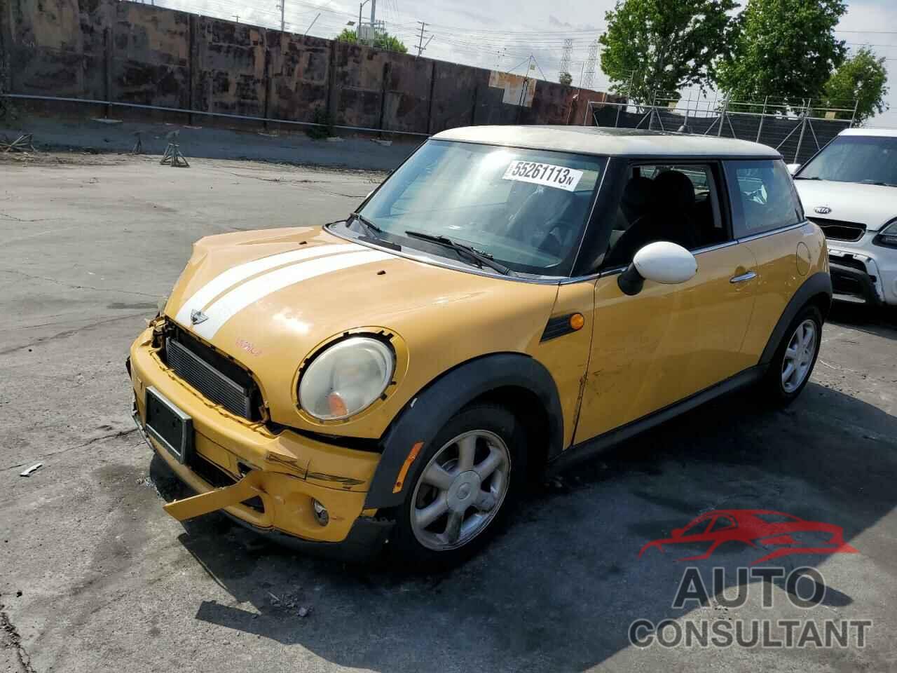 MINI COOPER 2008 - WMWMF335X8TT66256