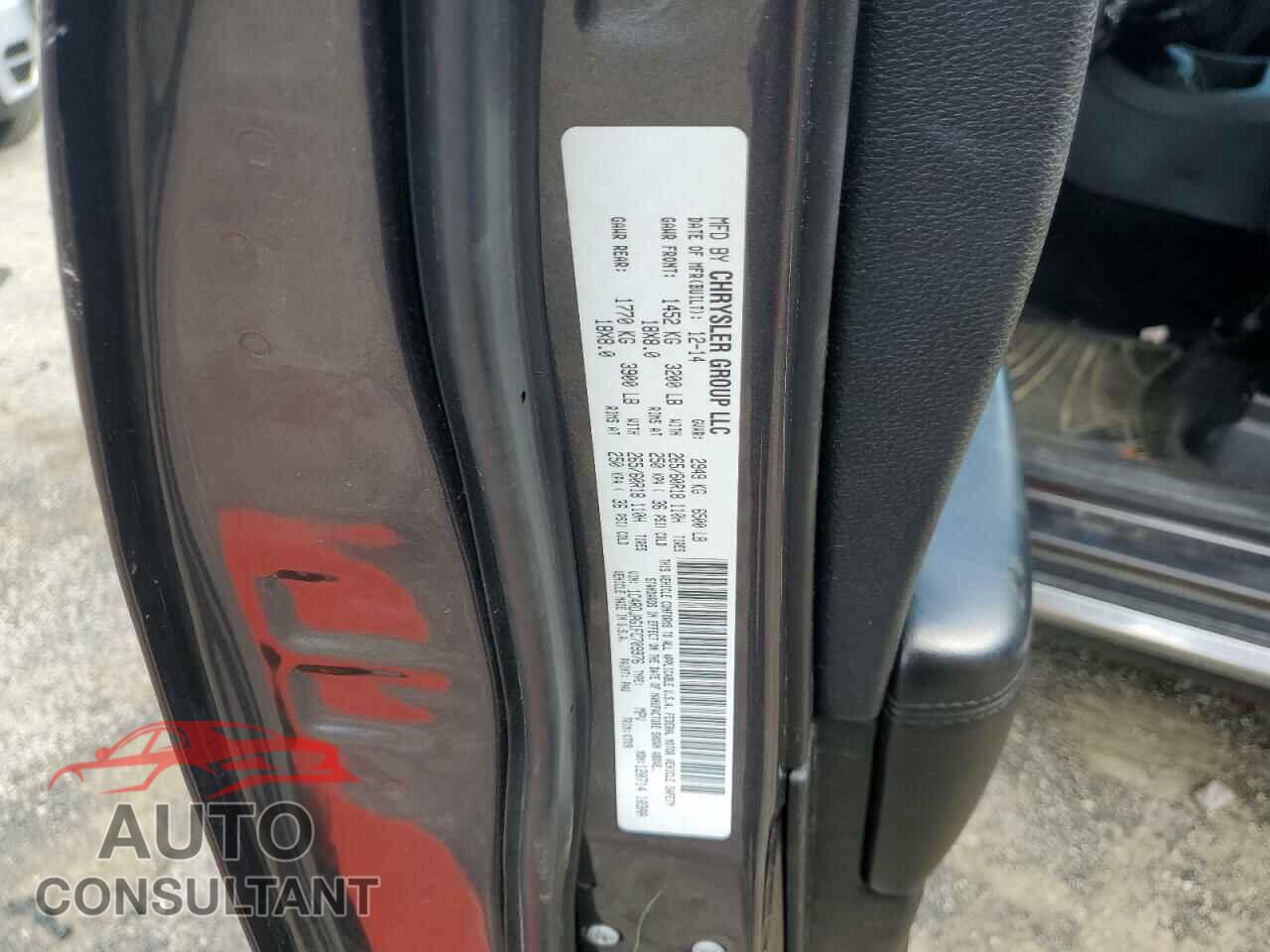 DODGE DURANGO 2015 - 1C4RDJAG1FC709976