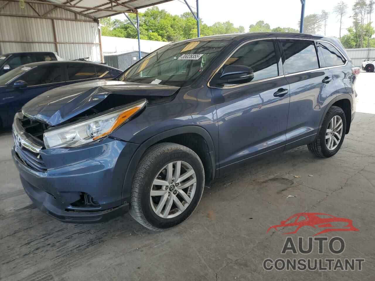 TOYOTA HIGHLANDER 2016 - 5TDBKRFH3GS331182