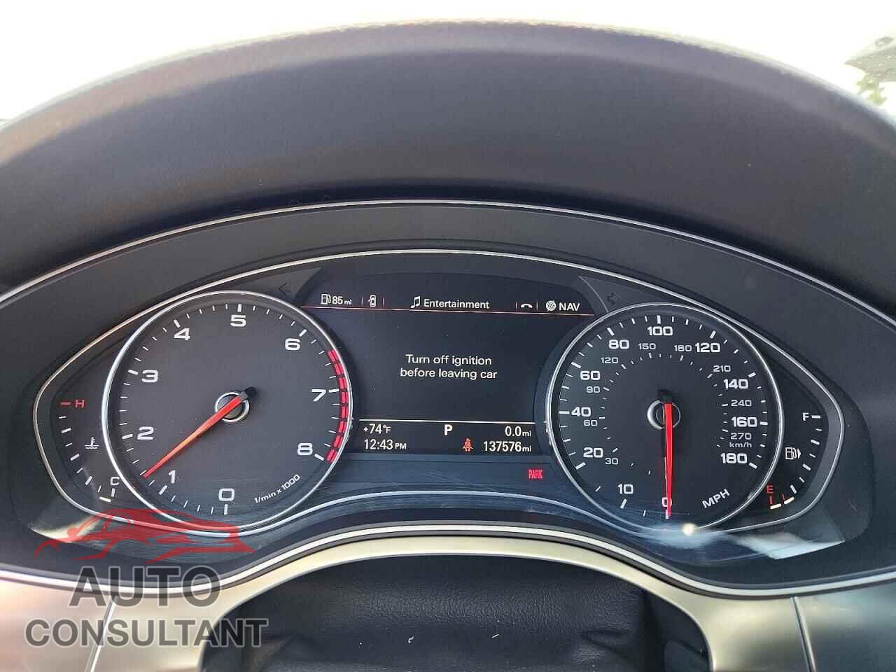 AUDI A6 2013 - WAUJGAFC3DN085087