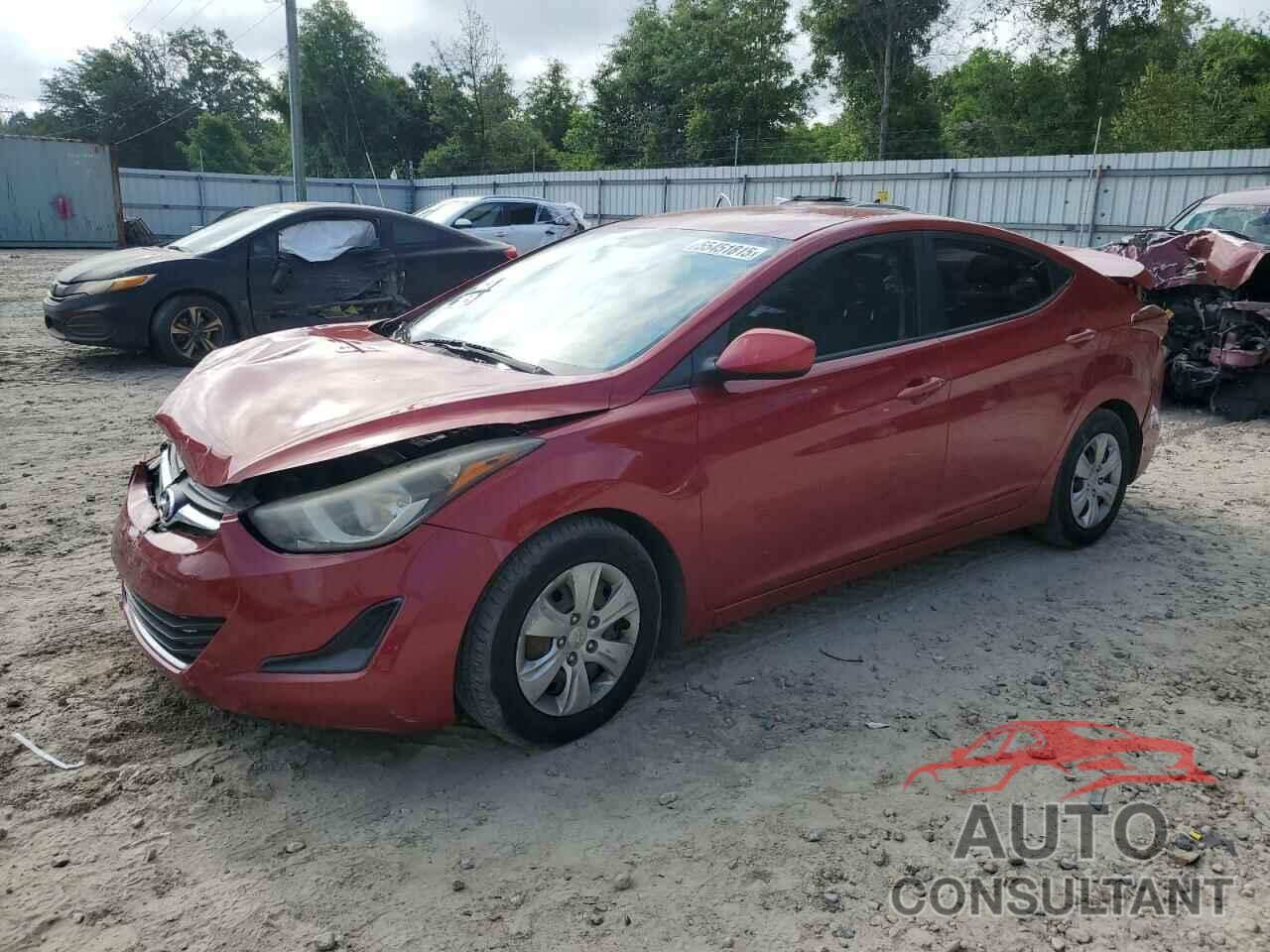 HYUNDAI ELANTRA 2016 - KMHDH4AE1GU588324